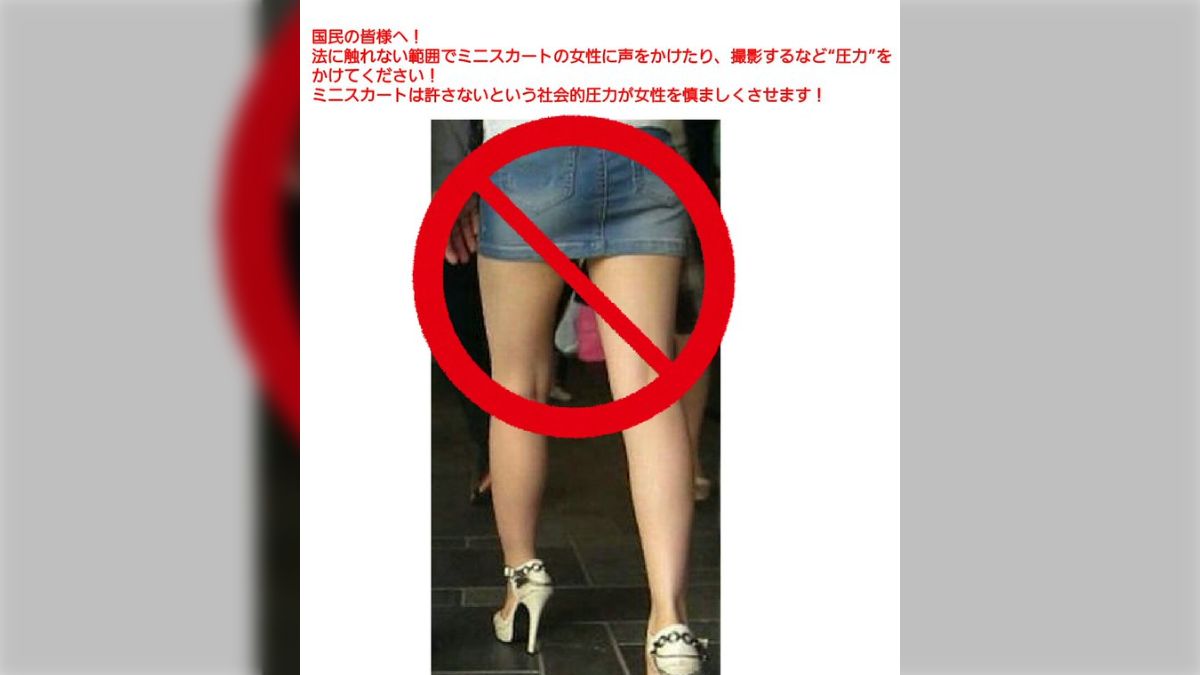 ブス　野外露出 男性差別に反対する日本人男性連合「女がたかが痴漢で男性を訴えるのは男性蔑視だ！男性蔑視してるから痴漢が怖いんだ！」「性犯罪は露出する女が悪い！」 -  posfie