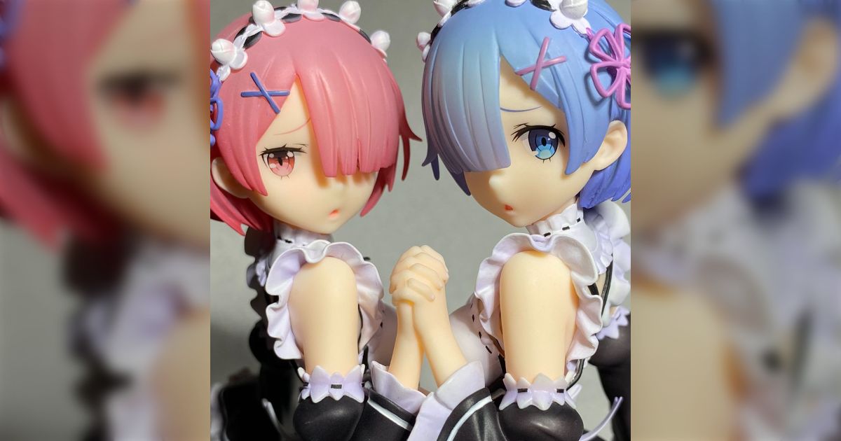 双翼社よりリゼロのレム＆ラムTwinsのフィギュアが届く - posfie
