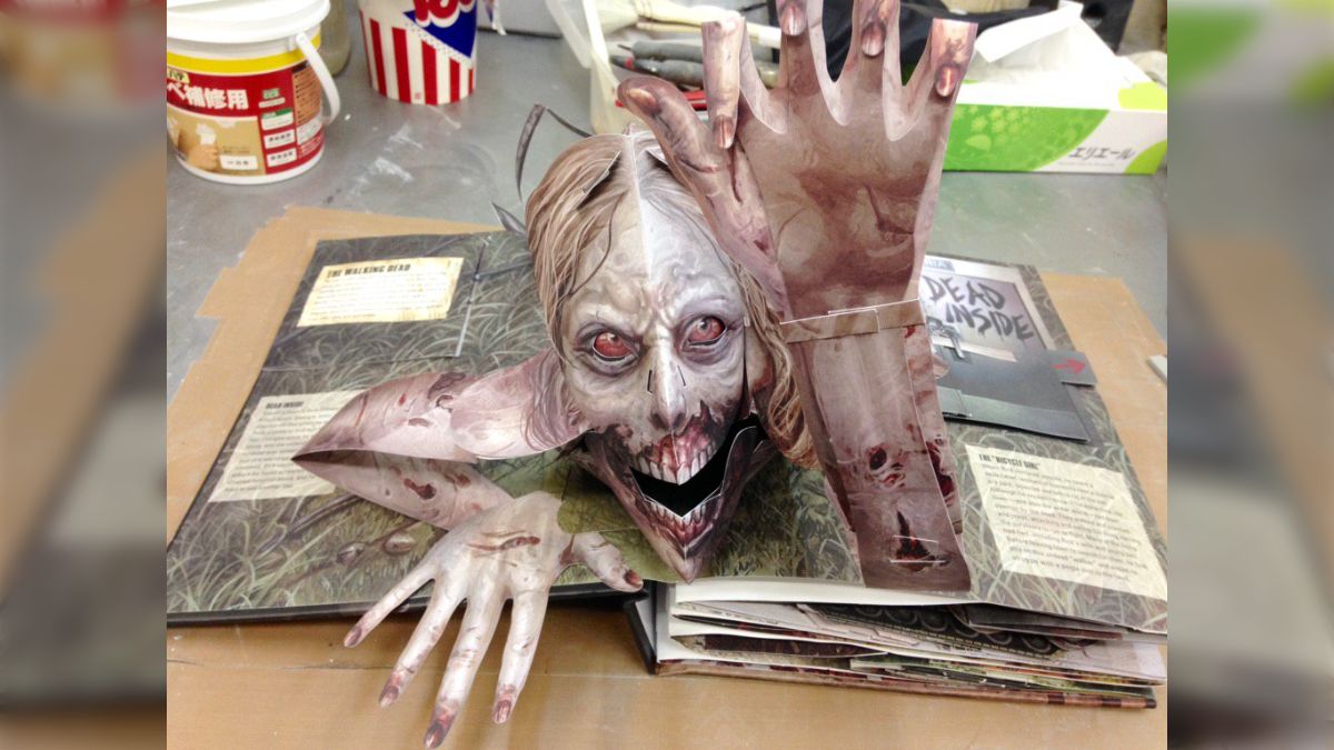 ウォーキングデッド 仕掛け絵本 WALKING DEAD 仕掛け絵本