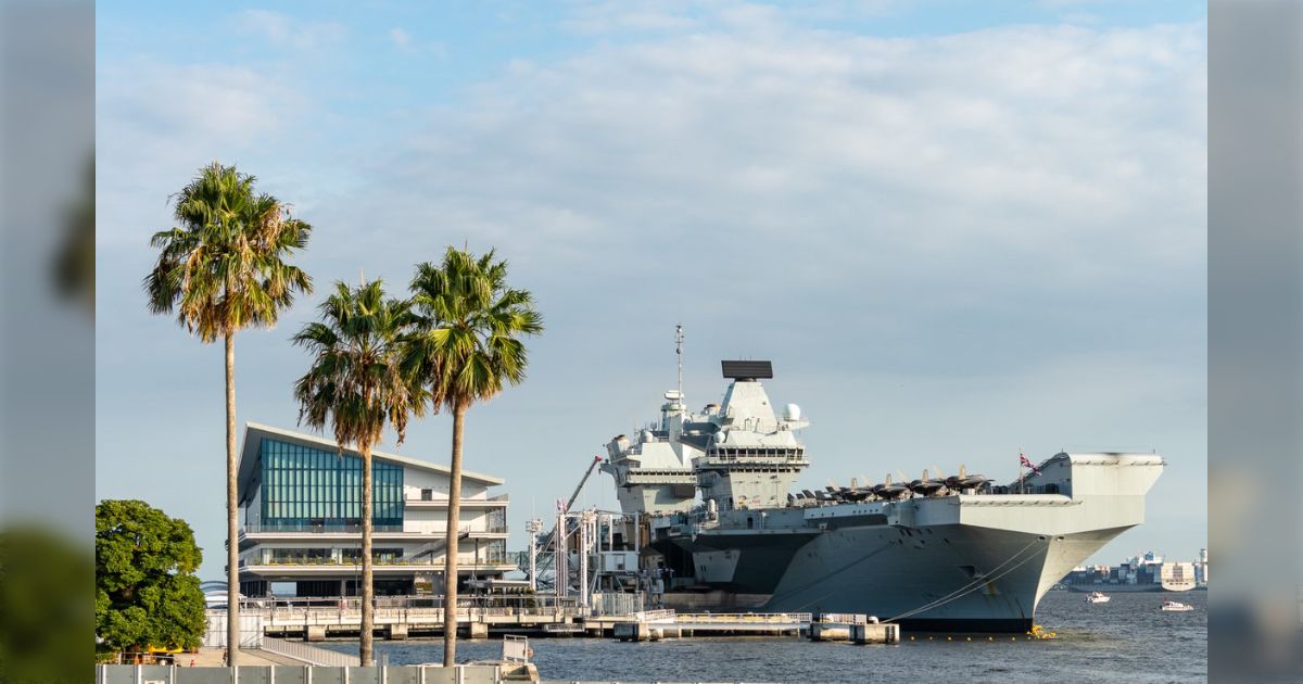 缶*)様 イギリス海軍 プリンス オブ ウェールズ アメリカ海軍
