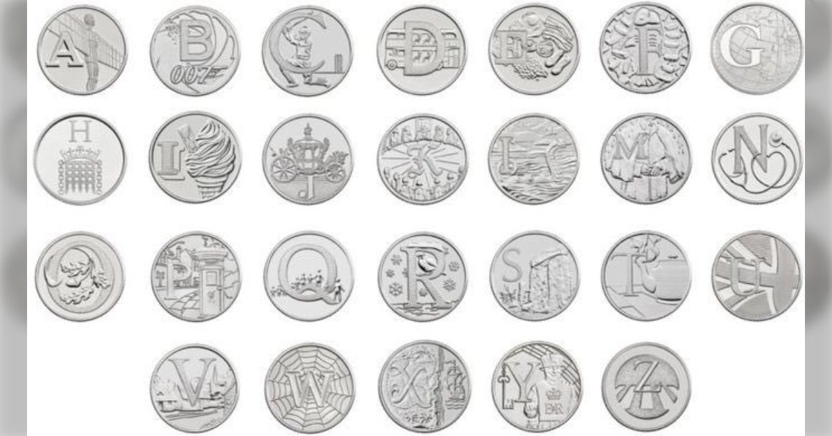 イギリスの新しい10ペンス記念硬貨が遊び心あふれてて素敵すぎる
