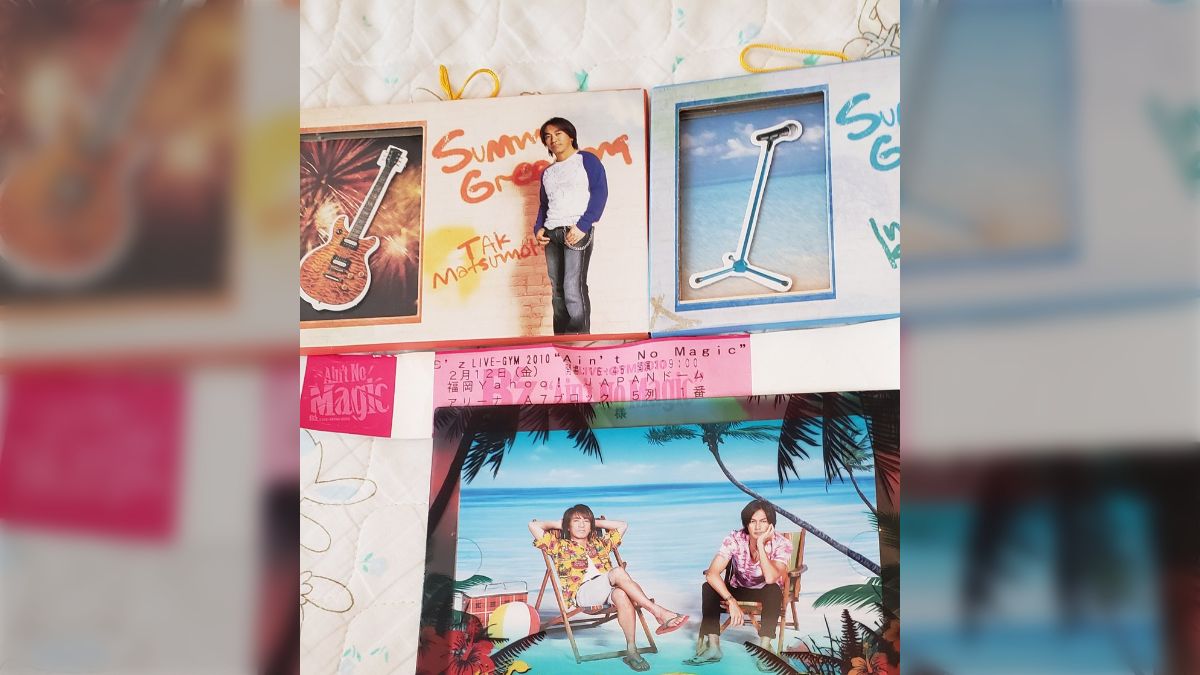 約30年前のB'zのサインです。家宝にしてたのですが熱烈なファンの方に譲ります あなたのBzお宝見せて - posfie