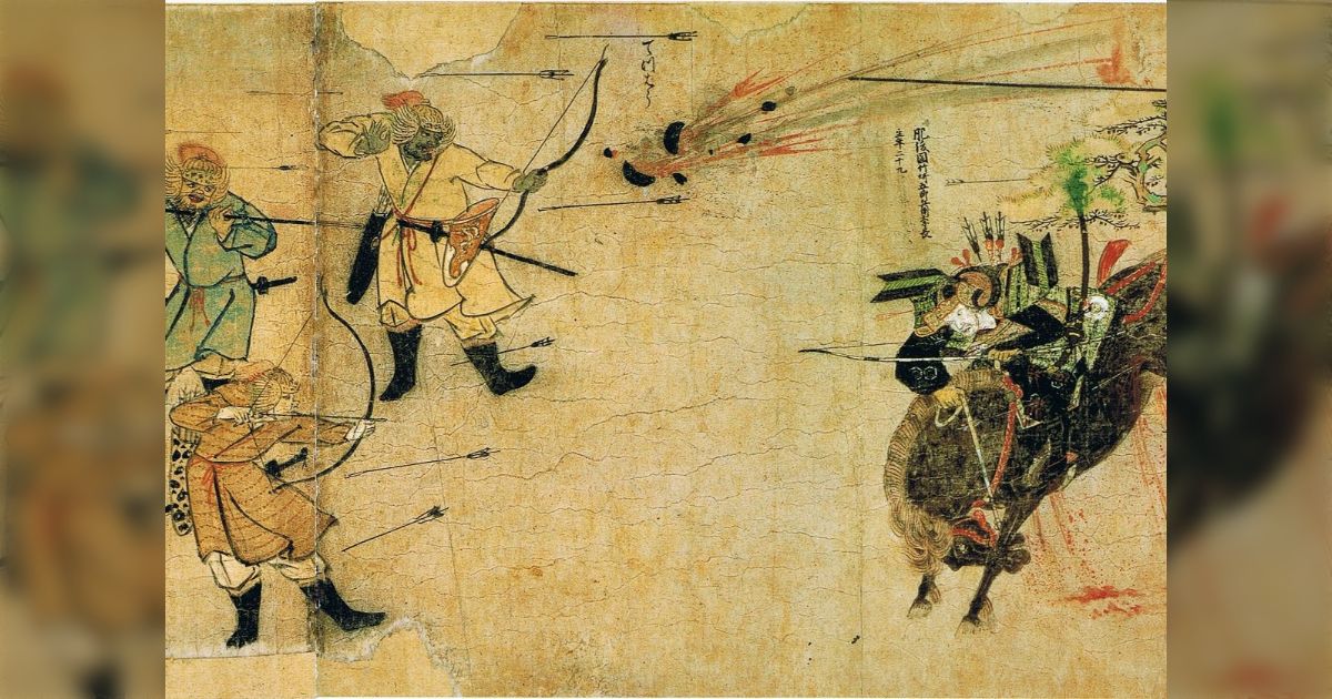 娘は歴史の授業が好きではないのだが、その理由が「元寇の絵」らしい