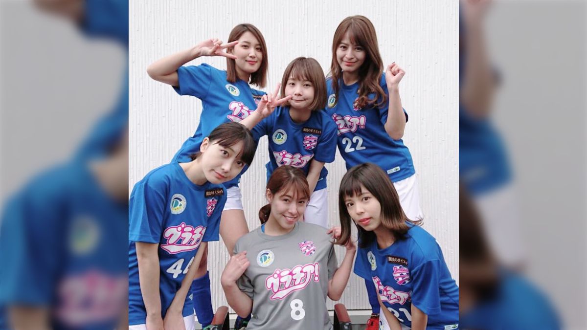 XANADU】芸能人女子フットサル ユニフォーム