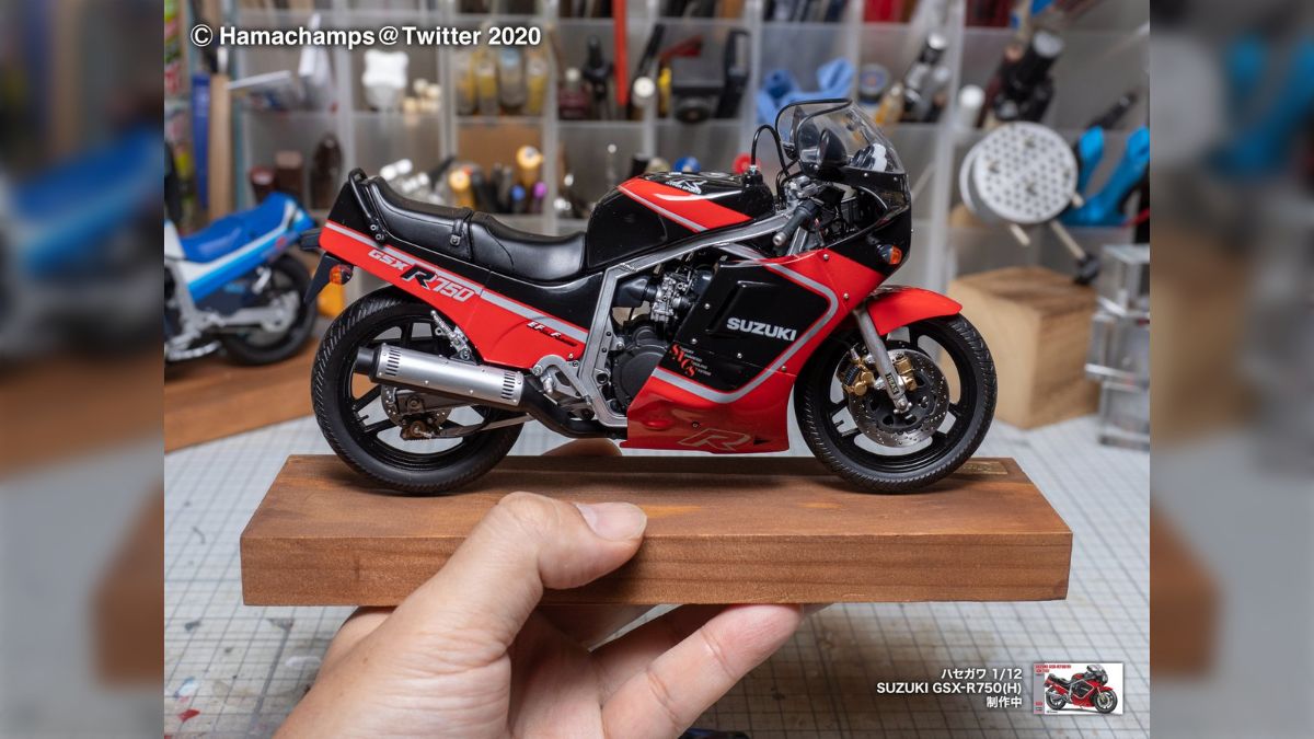 ハセガワ1/12「スズキ GSX-R750(H)」の製作記録 - Togetter [トゥギャッター]