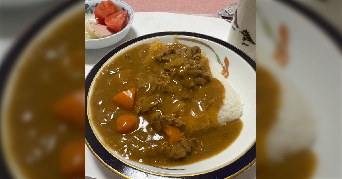 アメリカ人には意味わからんと思いますが、これは「バーモントカレー」です→「うちの州の美味しい食べ物を名前にしてくれてありがとう！」バーモント州の人が理由を教えてくれた