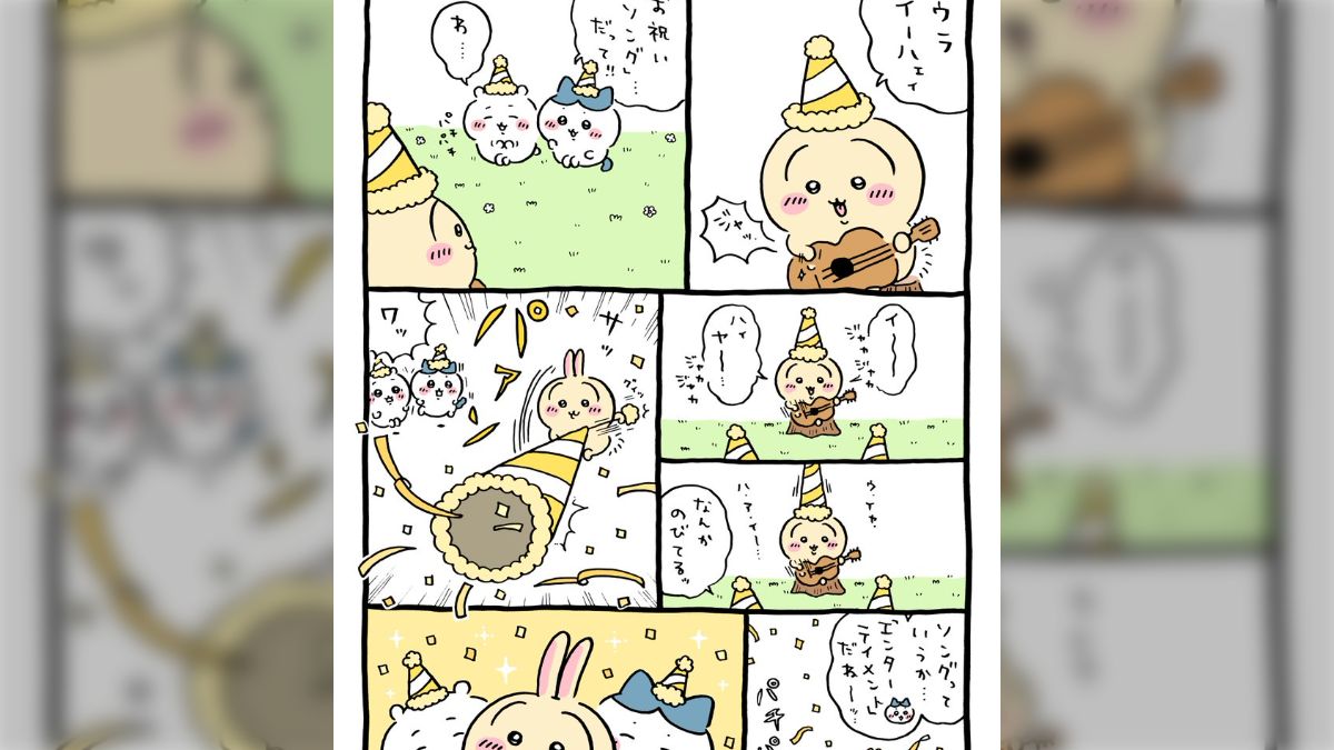 ちいかわらんど ノベルティ ハチワレ ちいかわ うさぎ 誕生日