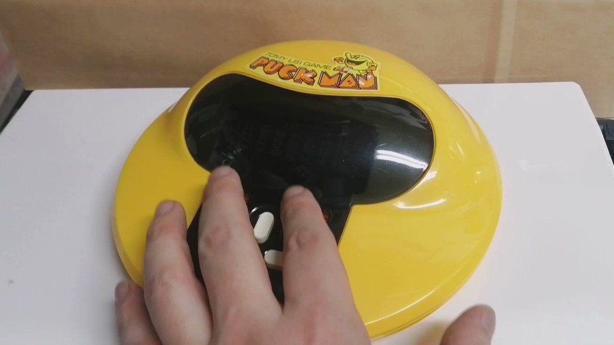 トミーのLSIゲーム『PUCK MAN』が懐かしくて最高→パックマンの