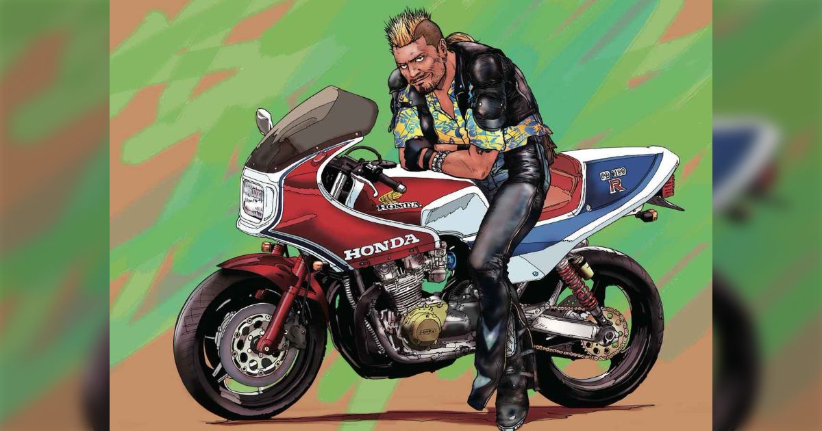 漫画キリン バーンストームトゥルップス 長尾 泰三 CB1100R