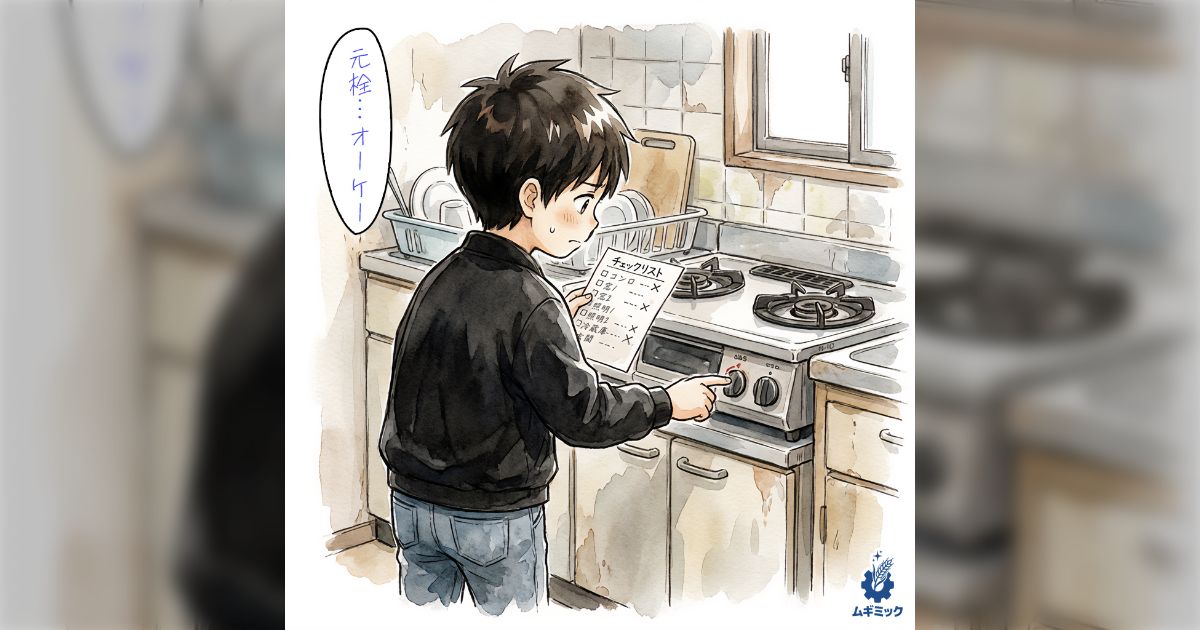 鍵を閉めたかな？大丈夫かな？と何度も気になる人は鍵をかける時「ガチャ」と声に出すという対策がある→それでも不安な人はスマホで撮影するのもヨシ