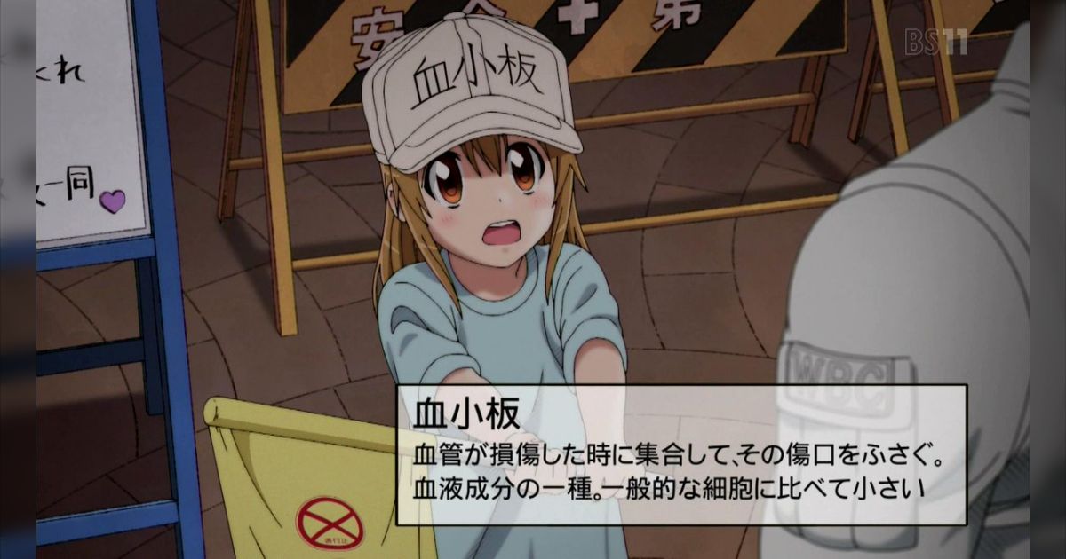 はたらく 細胞 白血球 声優】ミッション! 健·康·第·イチ(マキシ