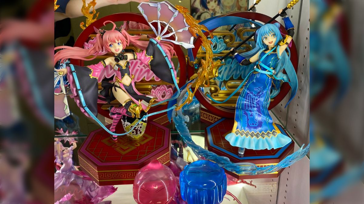 渋スクの転スラのリムル破軍とミリム貪狼のフィギュアが届く