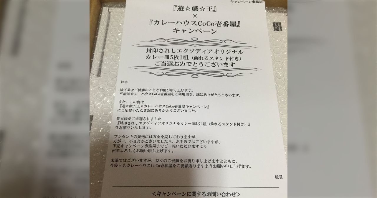 デュエリストに激震!? 「封印されしエクゾディア」のカレー皿が5枚そろった状態で届く - Togetter [トゥギャッター]