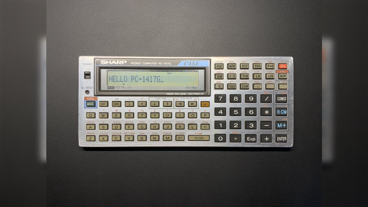 SHARP ポケットコンピュータ PC-1440 ポケコン 電卓 cap-x SHARP