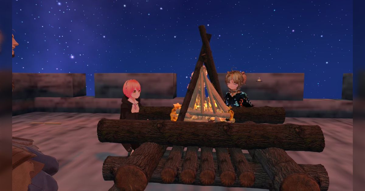 １０月のVirtualCampNigh（VRChat）