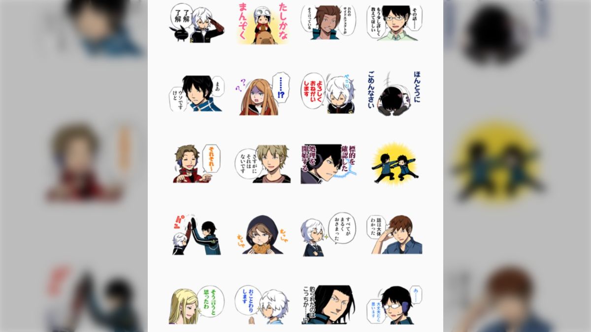 ワールドトリガー】祝！１０／４ 公式ＬＩＮＥスタンプ発売！【葦原先生厳選！】 - Togetter [トゥギャッター]