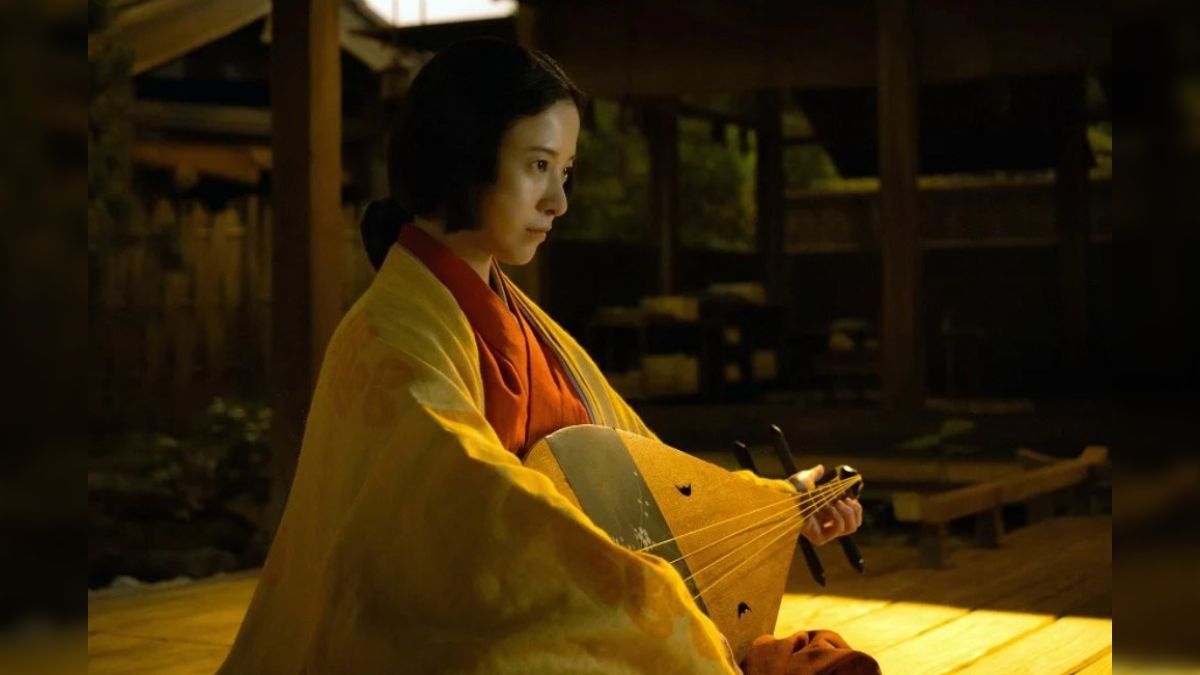 非常に珍しい3弦琵琶