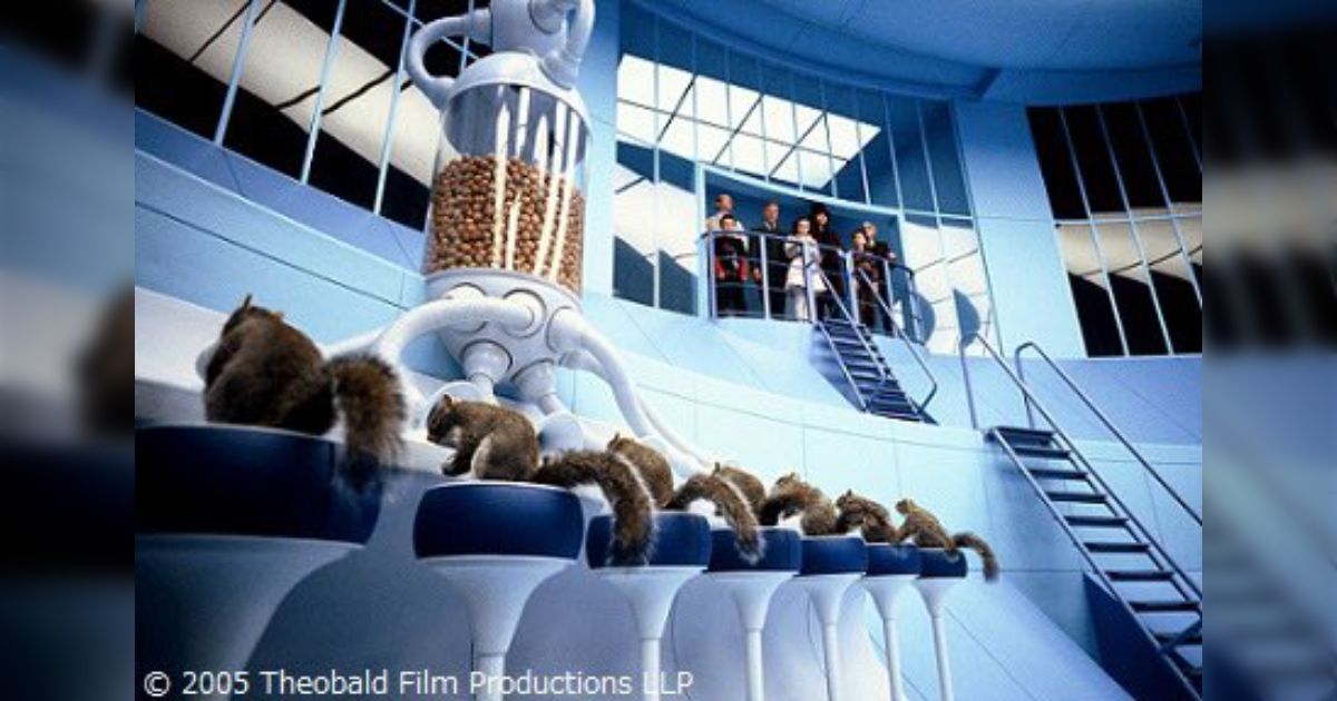 あのリス本物だったの？」チャーリーとチョコレート工場はCGだと思って