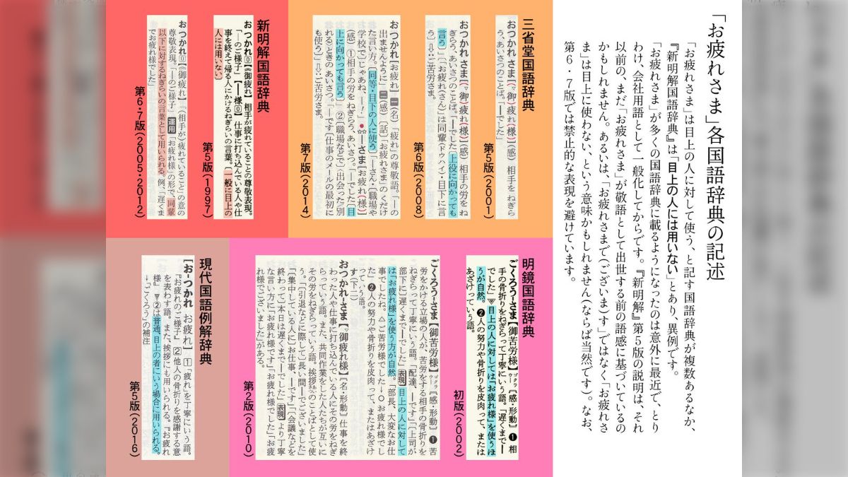 天皇陛下に「お疲れ様」を使って炎上した山田優」に対して杉村喜光さん 