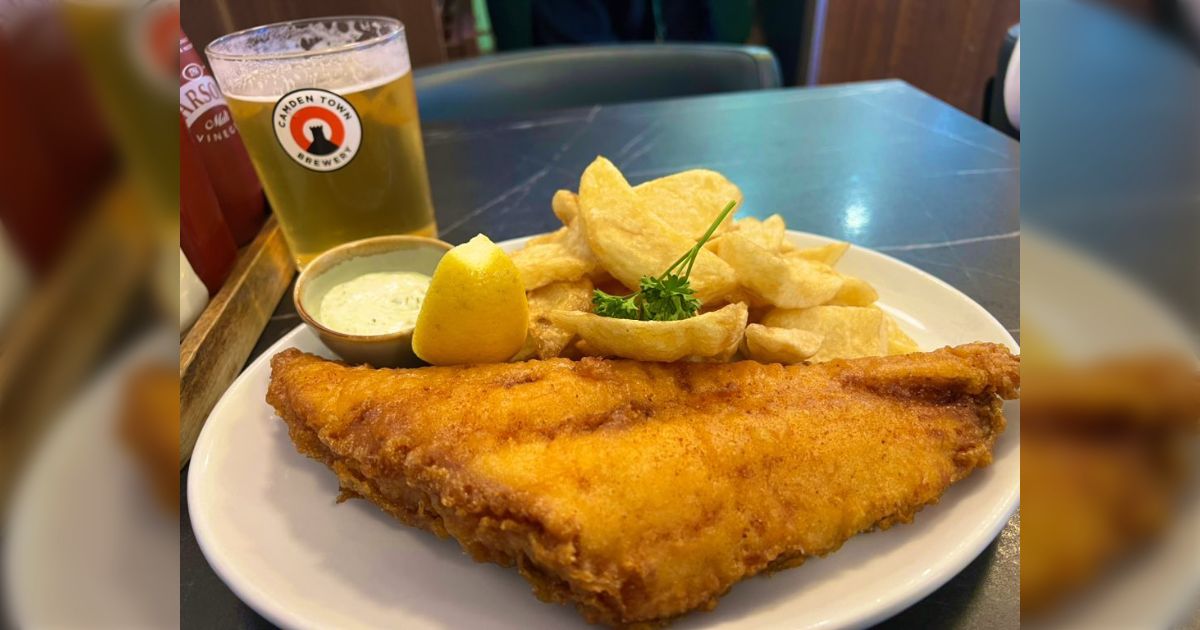 今ロンドンでは、“フィッシュ＆チップス”とビールで7,000円するらしく