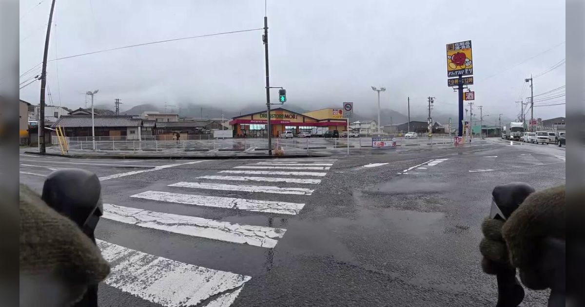 ロードバイク運転中の友達が初見殺しのトラップに引っかかって救急車で運ばれた、これ本当に見えなくない？