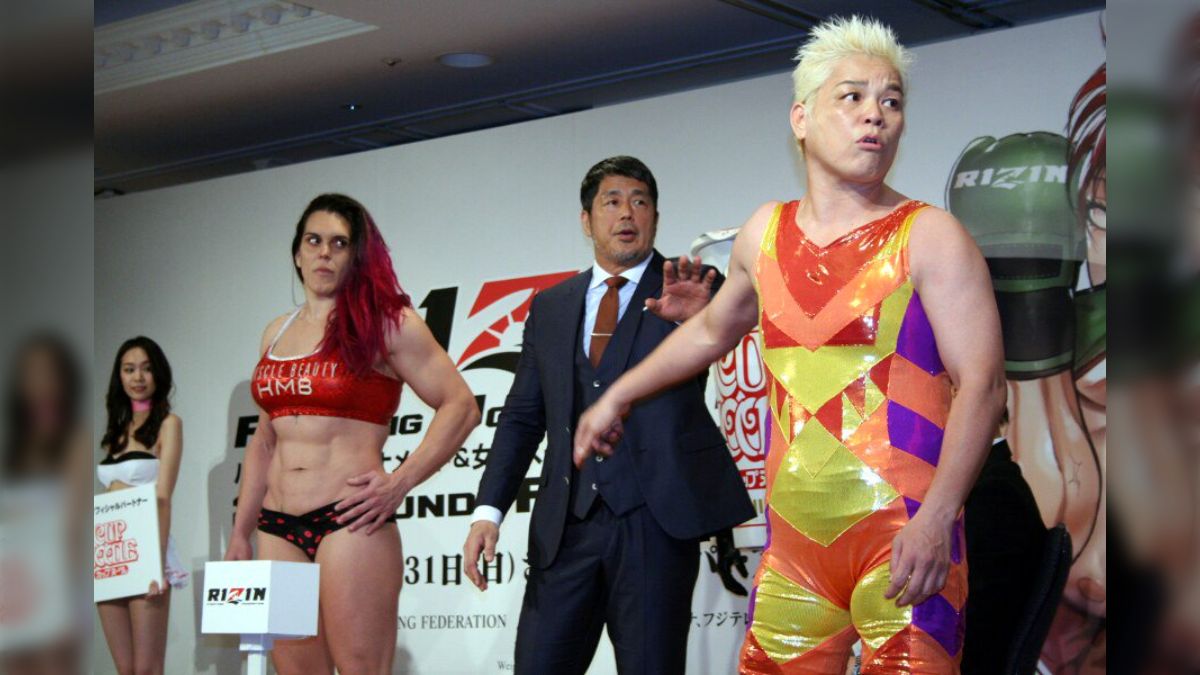RIZIN」で神取忍さんと対戦予定だったギャビ・ガルシアさん、契約体重 