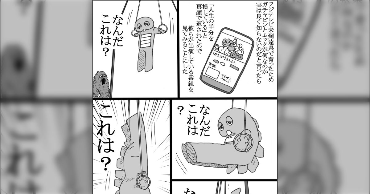 フジテレビが映らない県で育ったのでガチャピンとムックがピンとこない大人が動画を見てみた感想「なんだこれは」