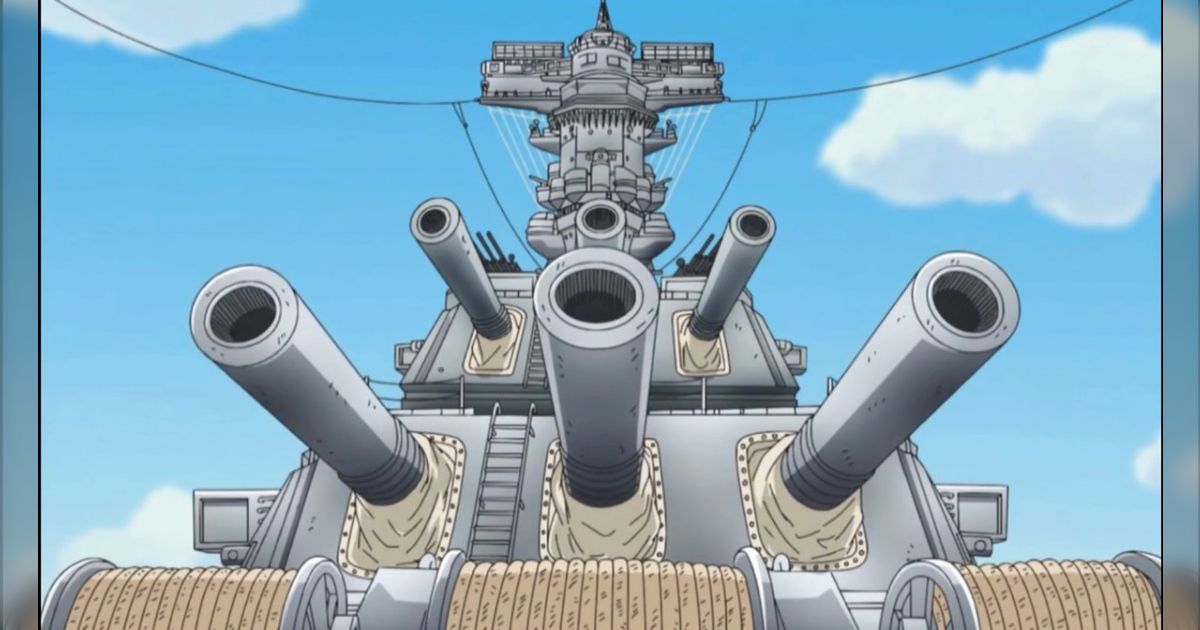 戦艦大和120cmL 精密級木製完成品 （ドラえもんに出て来た戦艦