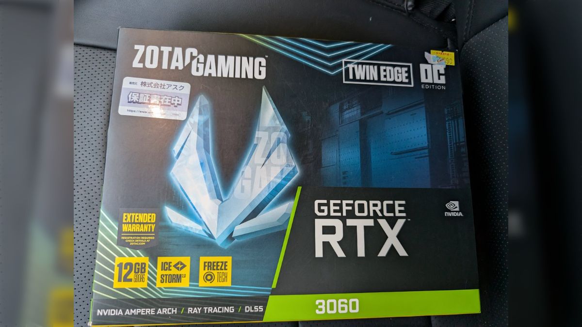 古着屋に行ったらなぜか6万円くらいのPCパーツがたった990円で売