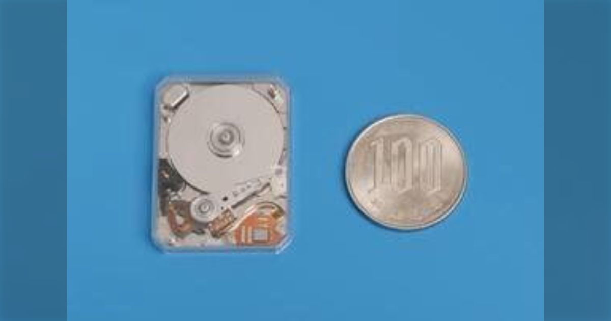 【ギネス認定】東芝世界最小 0.85 inch ハードディスク HDD プレスリリース (2004.3.16) | ニュース | 東芝
