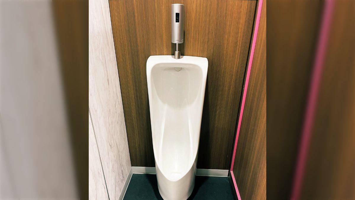 行列のできるトイレ盗撮 