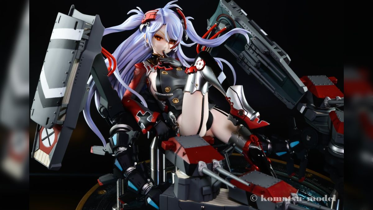 フィギュア製作・完全塗装・ジオラマ製作 アズールレーン プリンツ・オイゲンを作る - Togetter [トゥギャッター]