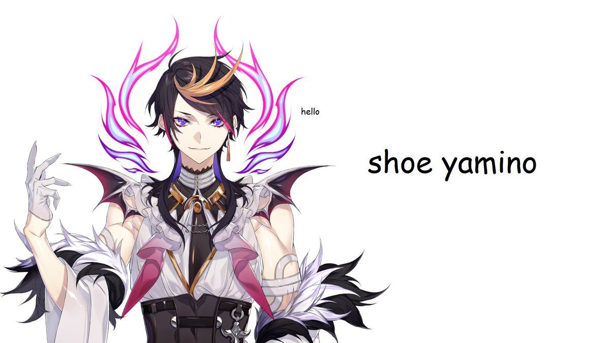 にじさんじEN Luxiem Tシャツ 闇ノシュウ にじさんじEN Luxiem Tシャツ