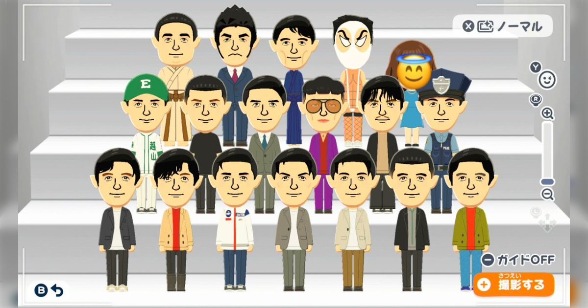 「推しは鈴木亮平さん1人だけ、亮平さんにしか興味ない」という人が作ったトモダチコレクション『リブー島』のクオリティがすごい「天才だ」「この亮平さんもぜひ」