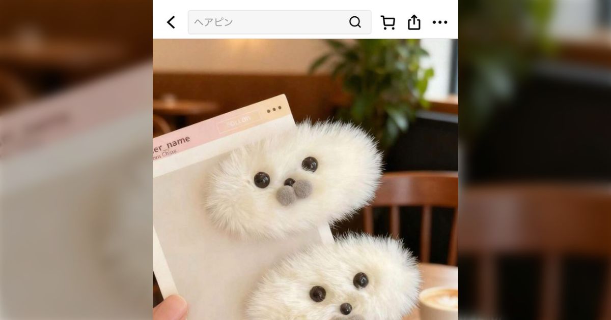 アザラシのヘアクリップ、商品画像と違いすぎて声出た…でも逆に愛着湧いてくる「しょんもりしてて可愛い」「どうした?夜勤明けか?」