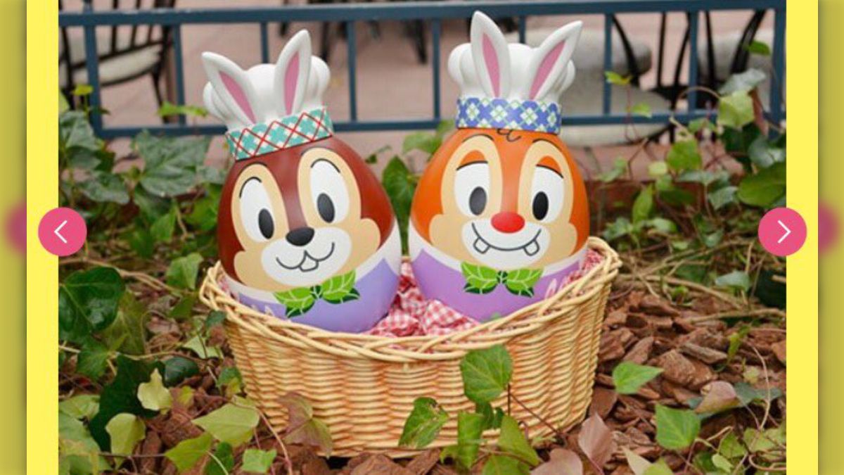 ディズニー とんすけ、ミスバニー イースターエッグ 2個セット