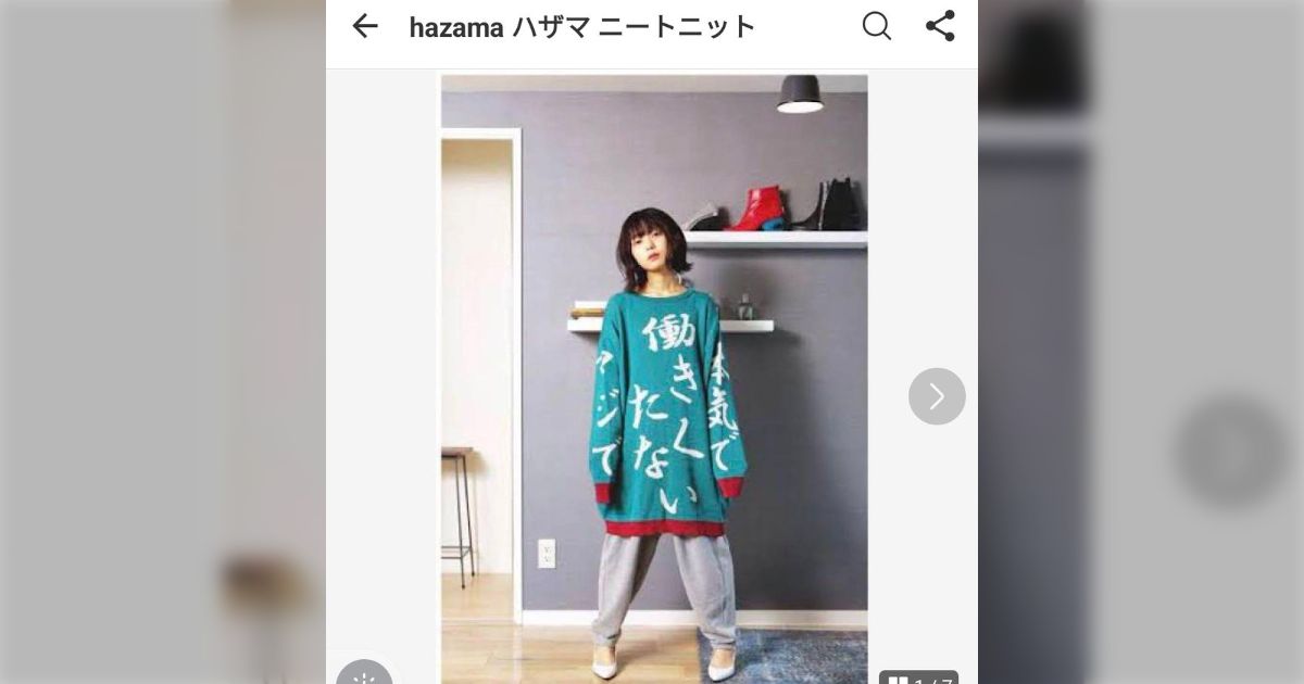 働きたくない」がメッセージの服→なお、そこそこ働かないと買えない値段の模様 - Togetter [トゥギャッター]