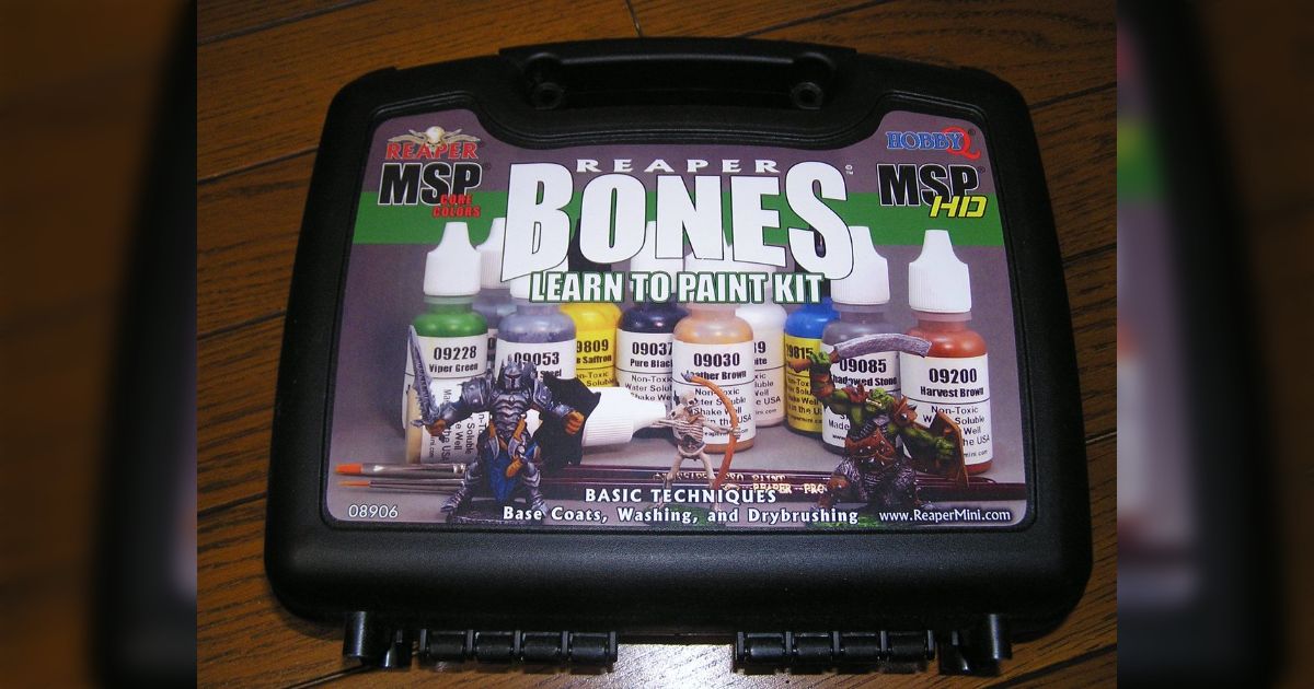 ReaperのBones Learn to Paint Kit を使ってみた (2ページ目) - Togetter [トゥギャッター]
