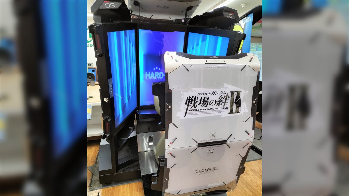 機動戦士ガンダム 戦場の絆Ⅱ（筐体の動画）(Gundam Arcade