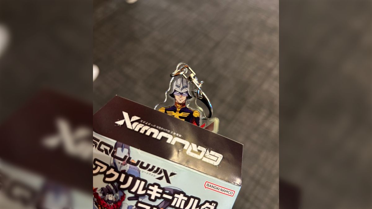 マチュアイコンの人がジークアクスのアクリルキーホルダーで