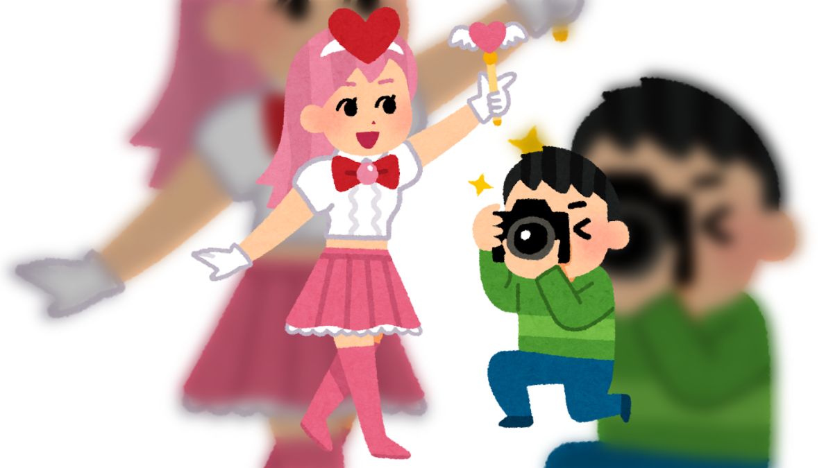 コミケ88　コスプレ盗撮 