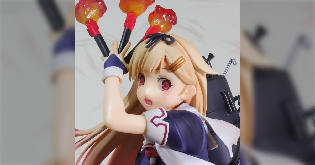 ブロッコリーより艦これの美少女フィギュアの夕立改二が届く