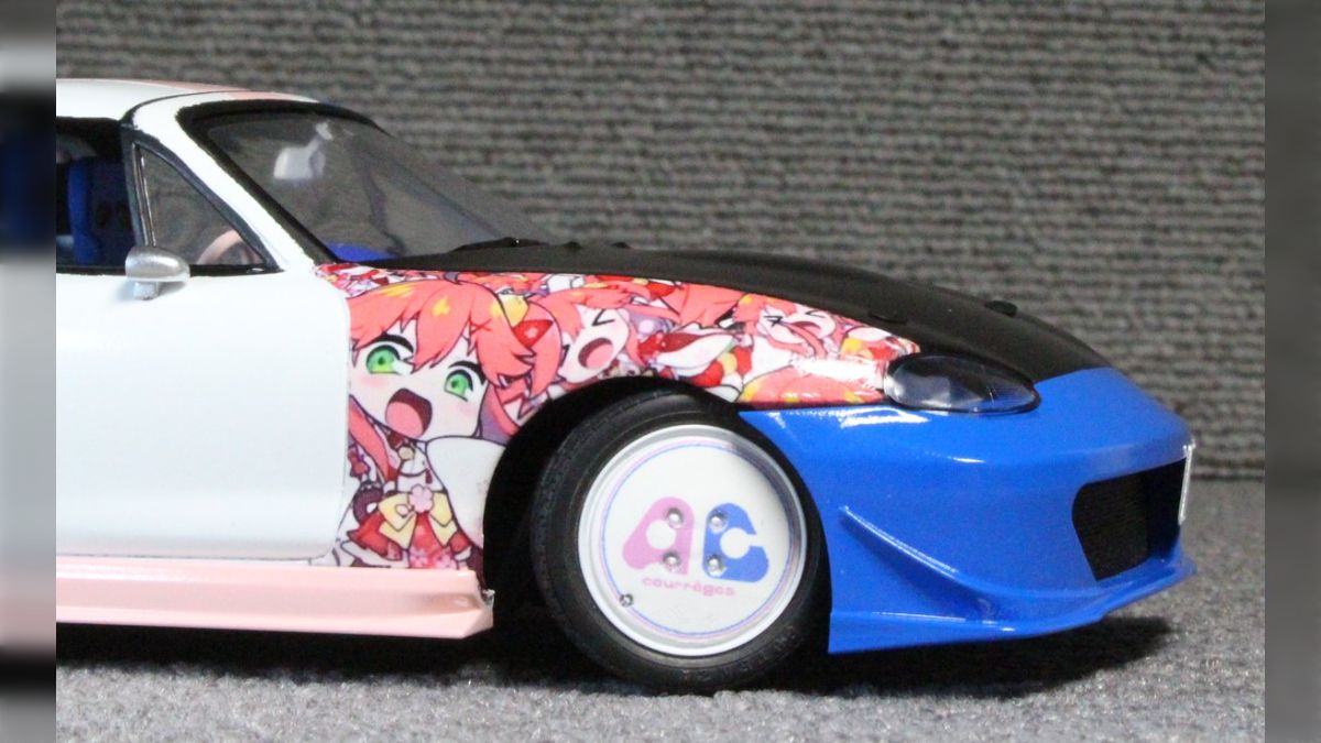 80年代感満載の『クレージュ』のホイールめっちゃ可愛いんだが