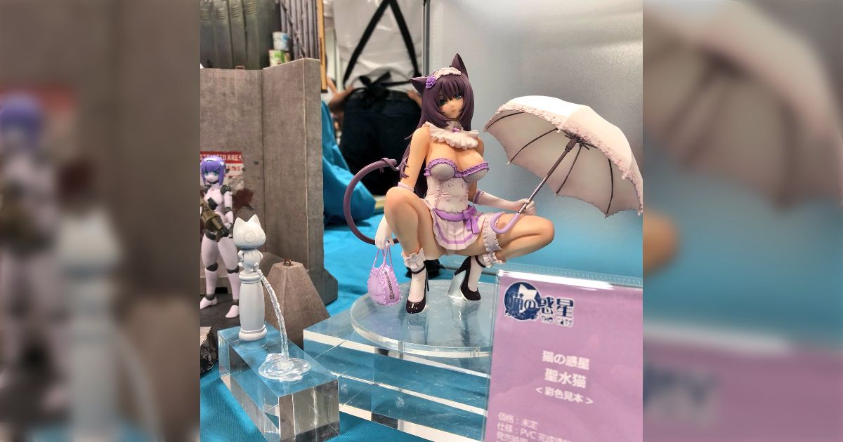 ワンダーフェスティバルで展示されていたエンブレイスジャパンの猫の惑星シリーズの美少女フィギュアの付属パーツが気になる… - Togetter  [トゥギャッター]