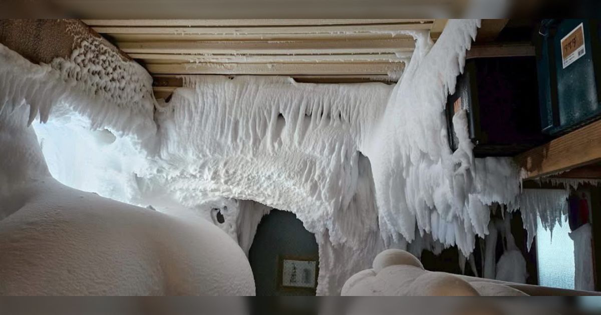 「山頂の避難小屋のドアを閉めないで帰った方がいました💢」→緊急避難でようやく辿り着いた登山者がこの光景を見たら絶望的すぎる...