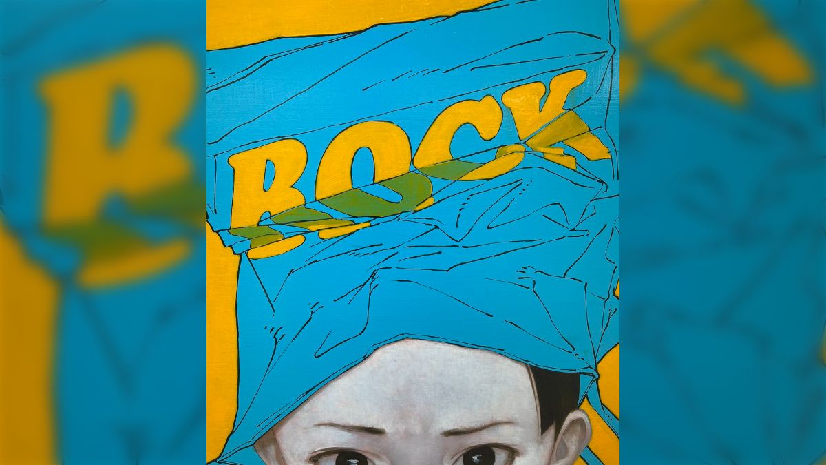 古塔つみ OVERPRINT キャンバス まとめて4枚 古塔つみ』油絵で復活し