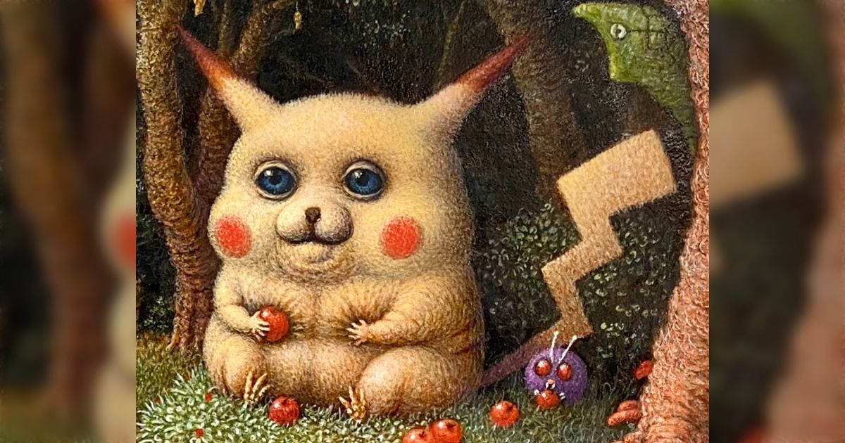 今思うと鬱だったんだと思う」可愛く描いたピカチュウの絵が今見ると 