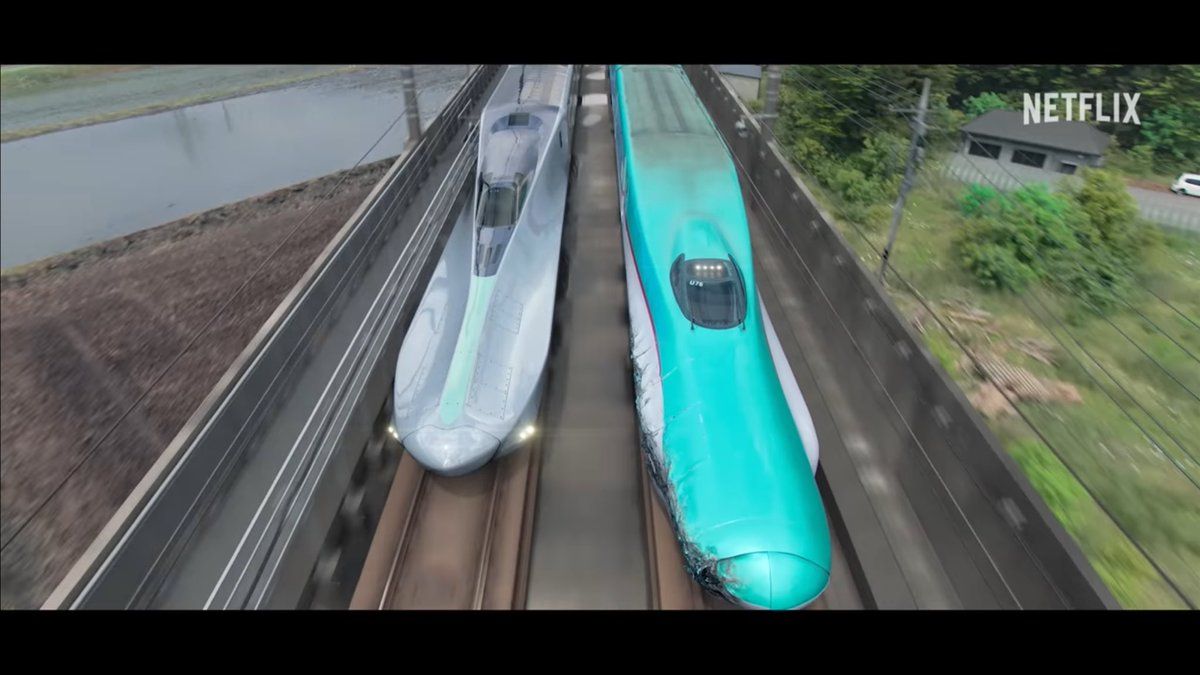 Nゲージ　E5系　Netflix版新幹線大爆破仕様　1号車 新幹線大爆破 (鉄道模型) | 地球連邦鉄道（Earth Federal Railroad）