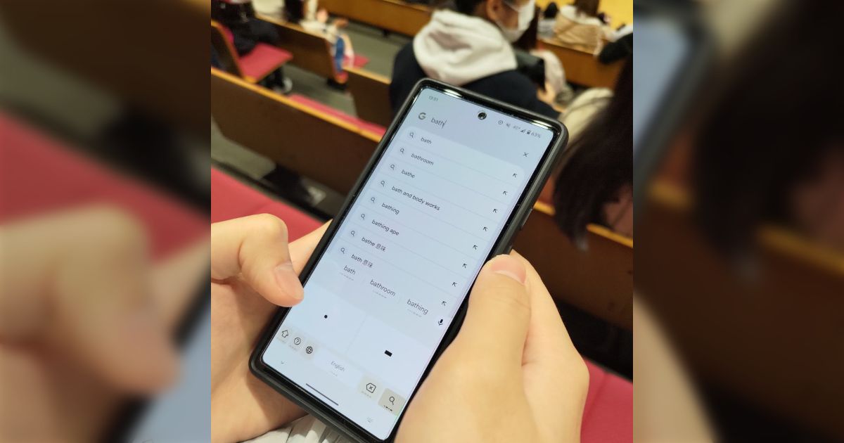 Google Gboard モールス信号