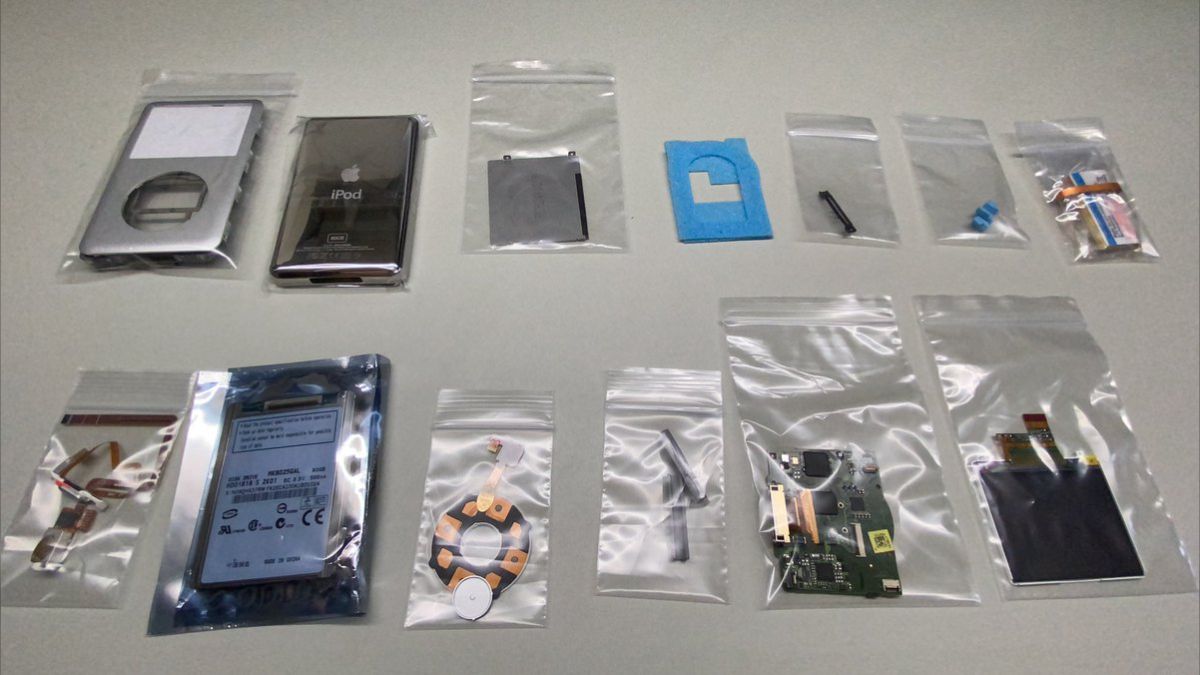 新品の部品で組み立てば実質新品です」販売終了したiPod Classicを